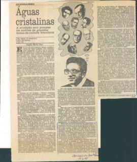 "Águas cristalinas"