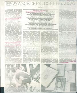 "IEB: 25 anos de estudos e pesquisas"