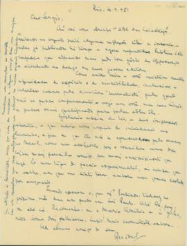 Carta de Annibal Machado a Sérgio Buarque de Holanda