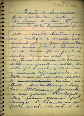 Fragmento do livro de Simão de Vasconcelos