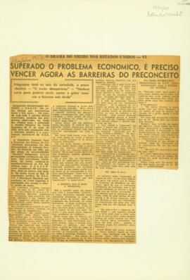 Artigo sobre preconceito racial nos EUA