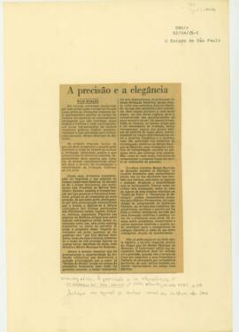 "A precisão e a elegância"