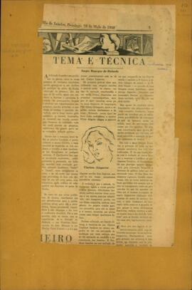 "Tema e técnica"