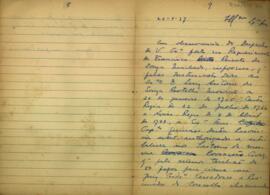 Carta de Manoel da Cunha de Azevedo Souza Chichorro a D. João Carlos Augusto D' Oeynhausen