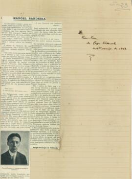"Manoel Bandeira"