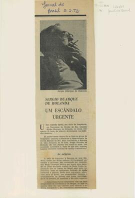 "Sérgio Buarque de Holanda: um escândalo urgente"