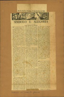 "Símbolo e alegoria"