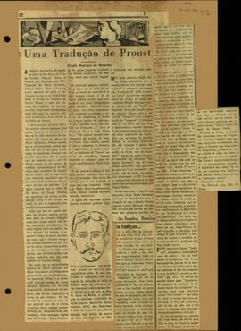"Uma tradução de Proust"