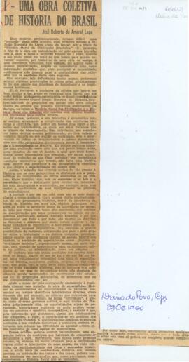 "Uma obra coletiva de História do Brasil"