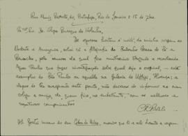 Carta de Charles Boxer a Sérgio Buarque de Holanda