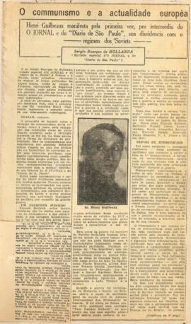 "O communismo e a actualidade européia"