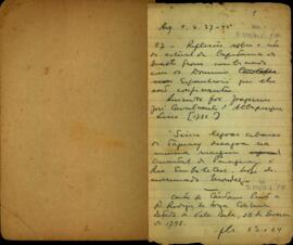 Fragmento de carta de Caetano Pinto a D. Rodrigo de Souza Coutinho