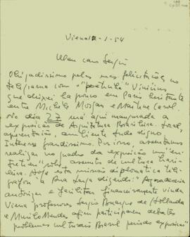Carta de Roberto Assunção a Sérgio Buarque de Holanda