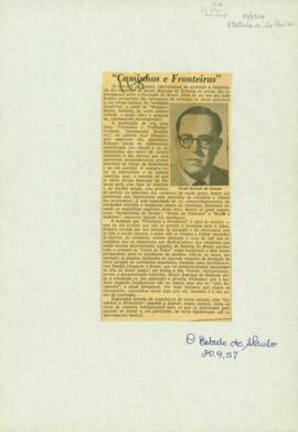 "Caminhos e Fronteiras"