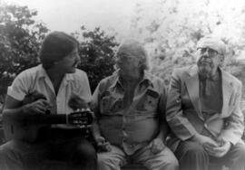 Sérgio Buarque acompanhado de Toquinho e Vinícius de Moraes