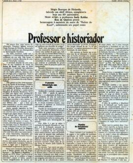 "Professor e historiador"