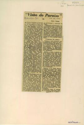 "Visão do Paraíso (I), (II) e (III)"