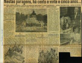 "Nestas paragen vinte e cinco anos..."