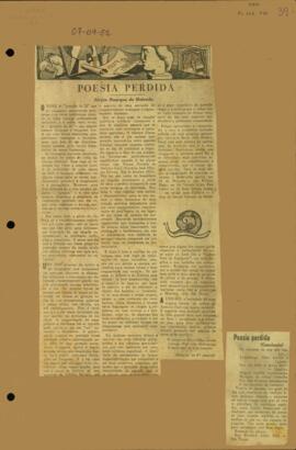 "Poesia perdida"