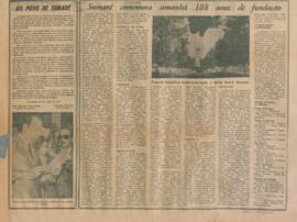 Sumaré comemora amanhã 108 anos de fundação