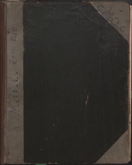 [Livro de controle de empréstimo de fardas]