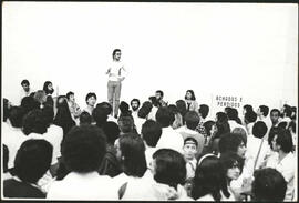 [Manifestação dos estudantes]